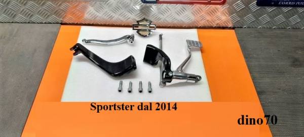 174 € 279 Harley kit comandi a pedale semi avanzati x Sportster dal 2014