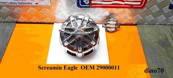 195 € 249 Harley cassa filtro aria cromata Screamin Eagle Extreme Chisel