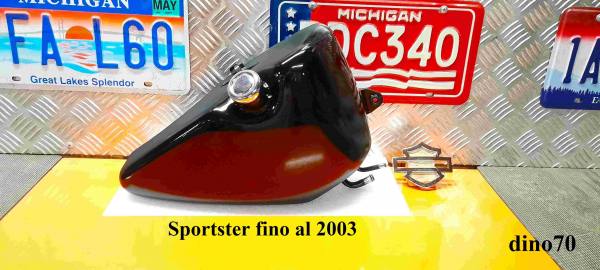 413 € 139 Harley serbatoio olio originale x Sportster fino al 2003