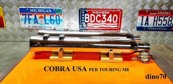 515 € 349 Harley terminali di scarico COBRA USA x Touring M8 dal 2017