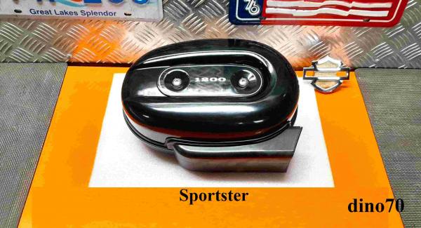 930 € 129 Harley cassa filtro aria completa nera originale Sportster 1200 883