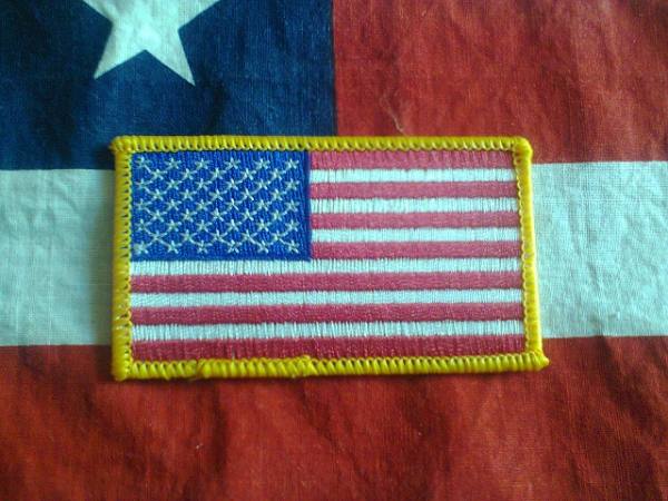 PATCH bandiera americana nuova