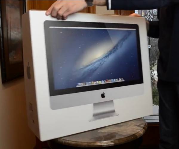 Vendo Apple iMac 21 nuovo incheloppanato 2013 con scontrino MAI APERTO