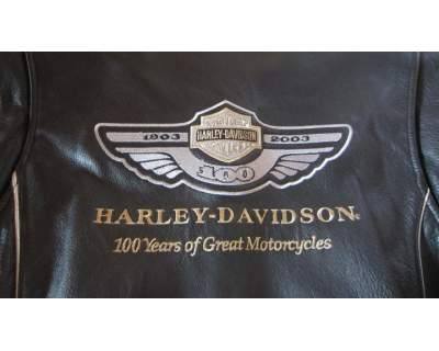 Giubbotto donna pelle Harley Davidson CENTENARIO 1903-2003