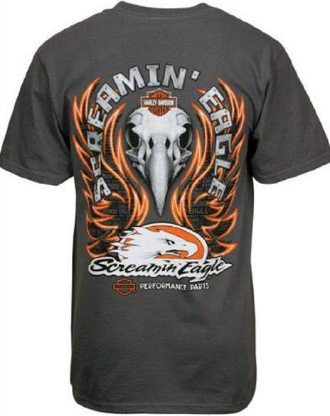 T-Shirt da Uomo Harley Davidson Screamin Eagle Performance Parts