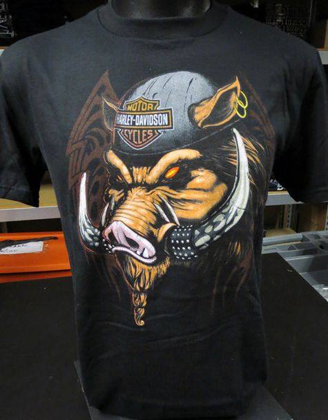 T-Shirt da Uomo Harley Davidson Ferocious Warthog