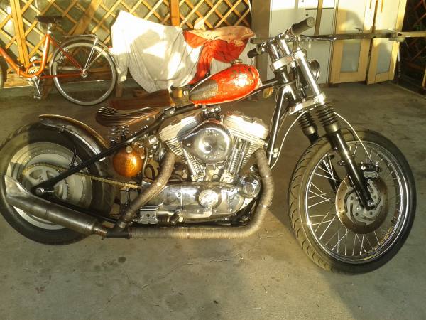 Harley Sportster Rigido