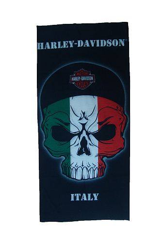 Bandana a Tubo Fazzoletto Scaldacollo Harley Davidson Italian Skull Biker Custom