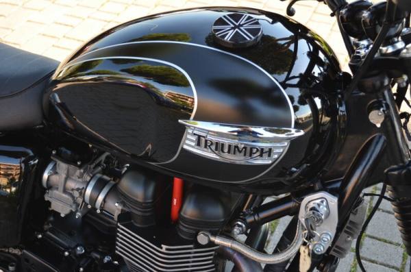 Triumph Bonneville 800 se cafè racer km 29000 permuta usato auto moto