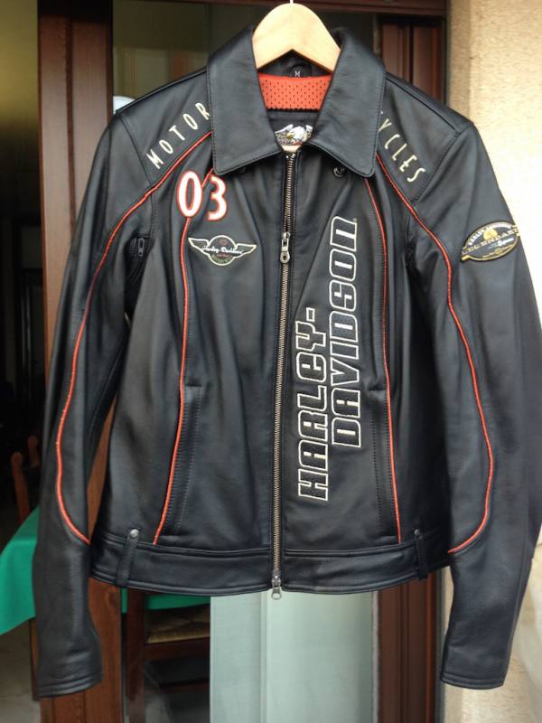Giacca Pelle Harley Donna M
