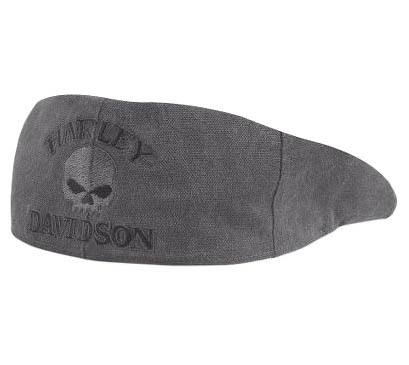 Cappello Ivy Harley-Davidson ® Skull In Cotone Grigio
