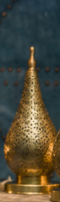Lampade marocchine artigianali in bronzo